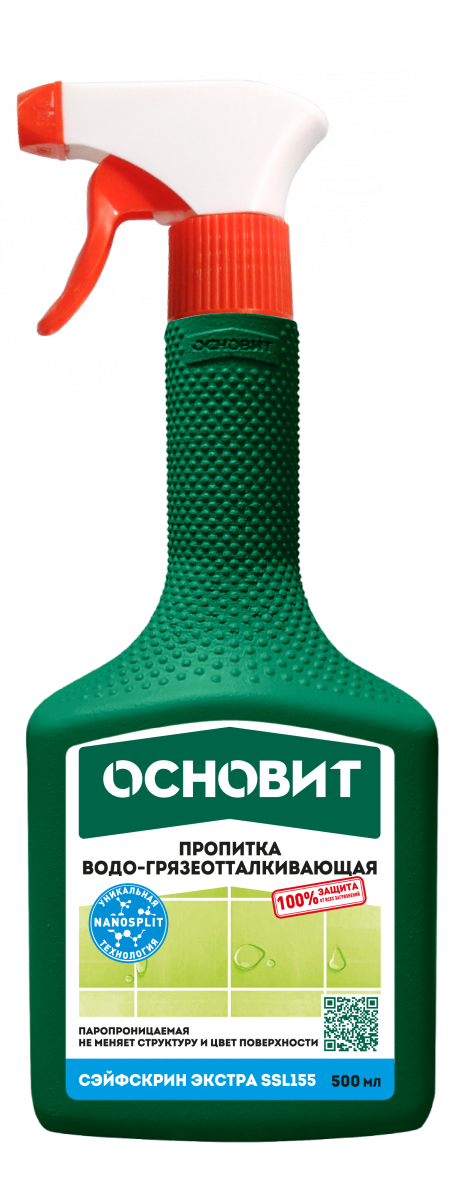 Water- and stain-repellent impregnation Osnovit Safecreen Extra SSL155