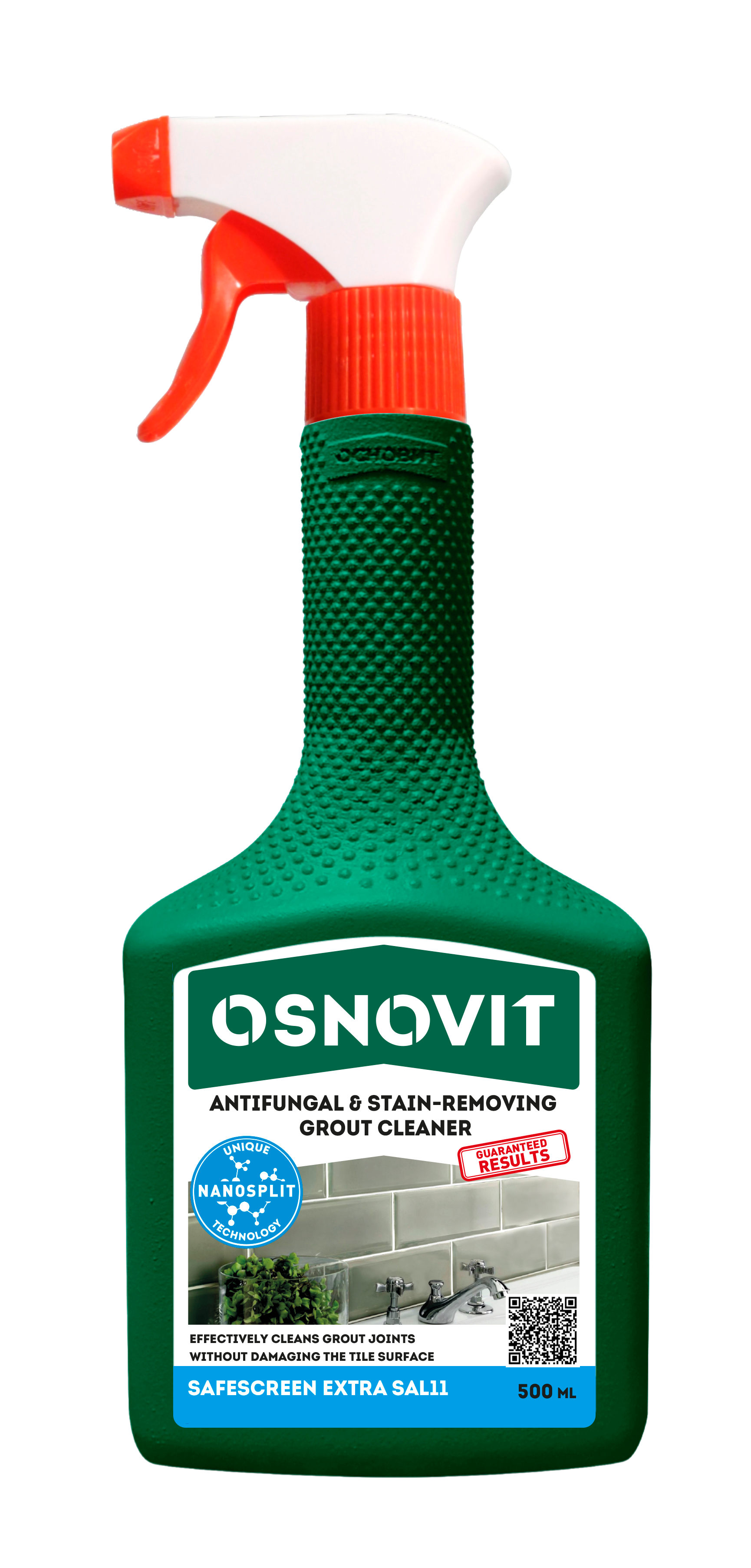 OSNOVIT SAFESCREEN EXTRA SAL11 — Antifungal & Stain-Removing Grout Cleaner